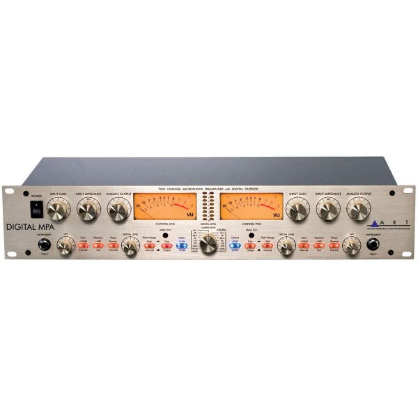Main product image for ART Digital MPA Professional 2-Channel Mic Preamp 245-8616